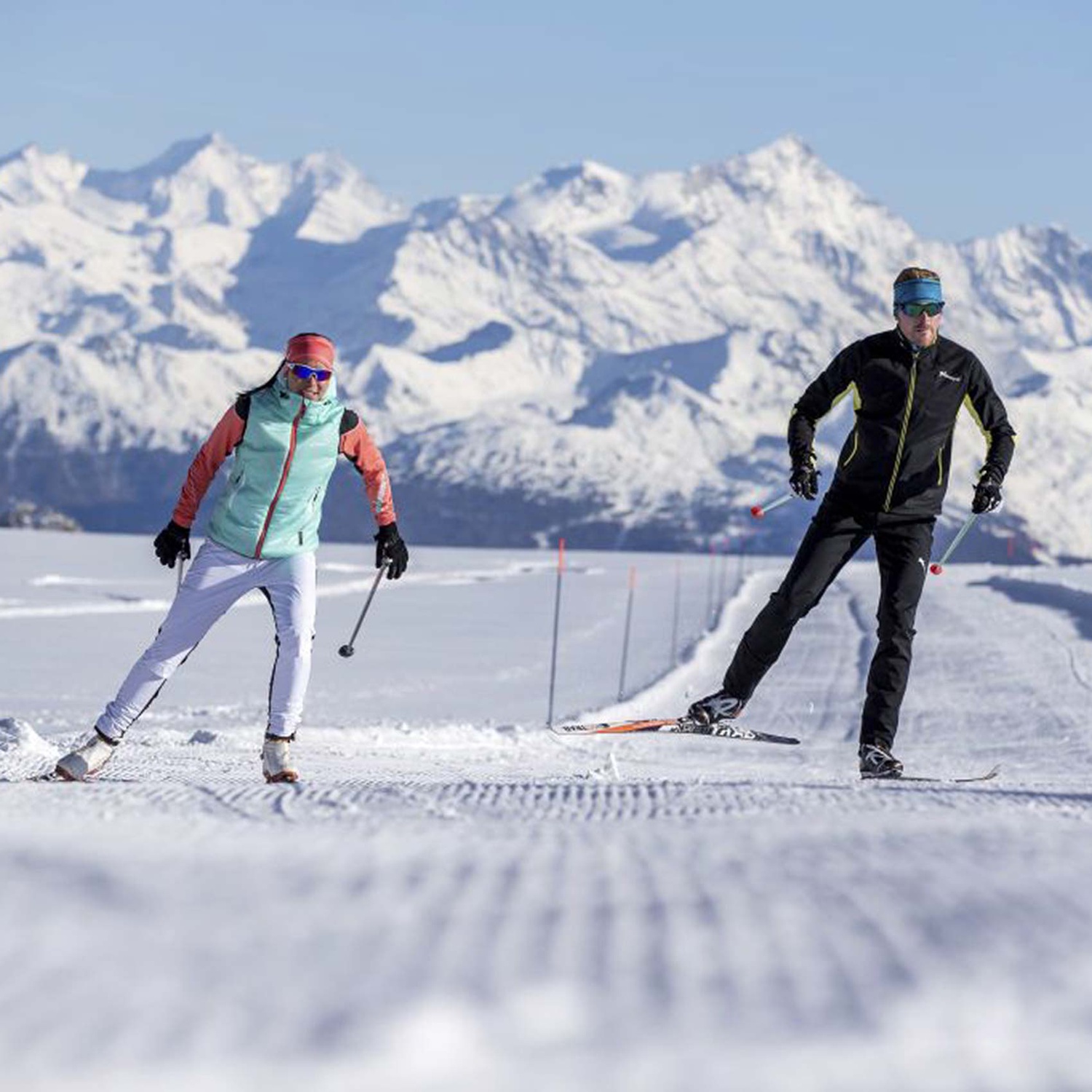 Les joies de la neige au paradis du ski de fond